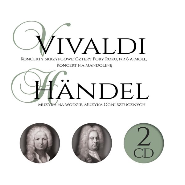 Wielcy kompozytorzy: Vivaldi / Händel 2CD