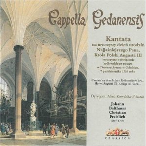 Cappella Gedanensis — Kantata