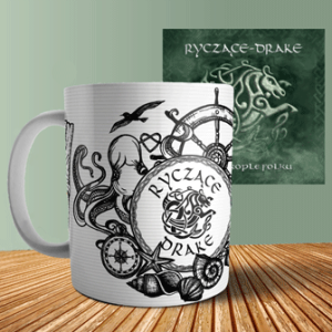 Zestaw | Kubek + płyta CD Ryczące-Drake „Dwie krople folku”