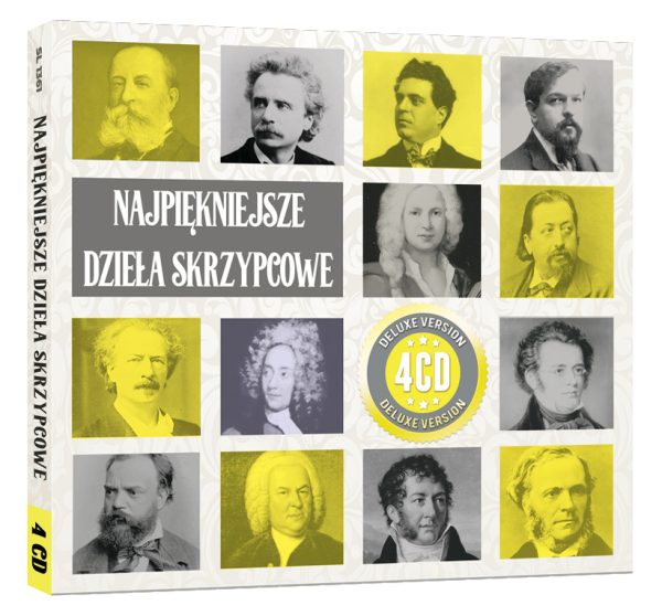 Najpiękniejsze Dzieła Skrzypcowe 4CD
