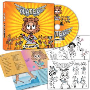 Plater i jej Zwierzaki [wersja z kolorowankami]